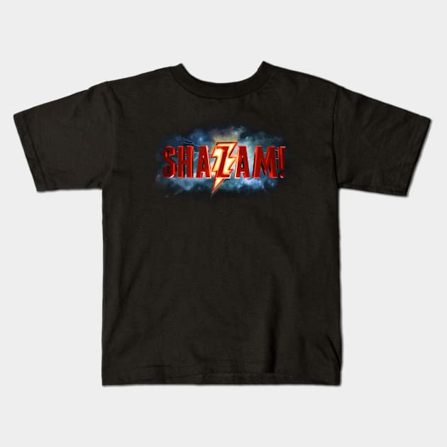 Shazam! Kids T-Shirt by Joker & Angel